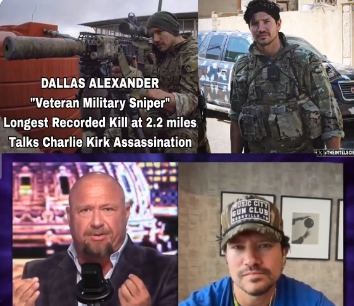 WORLD RECORD HOLDER MILITARY SNIPER Talks Charlie Kirk Assassination