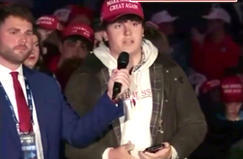 ‘Quoting Charlie Kirk ETHNIC CLEANSING in Gaza’, Student Gets to the Heart of ‘ISRAEL-US Manipulation’