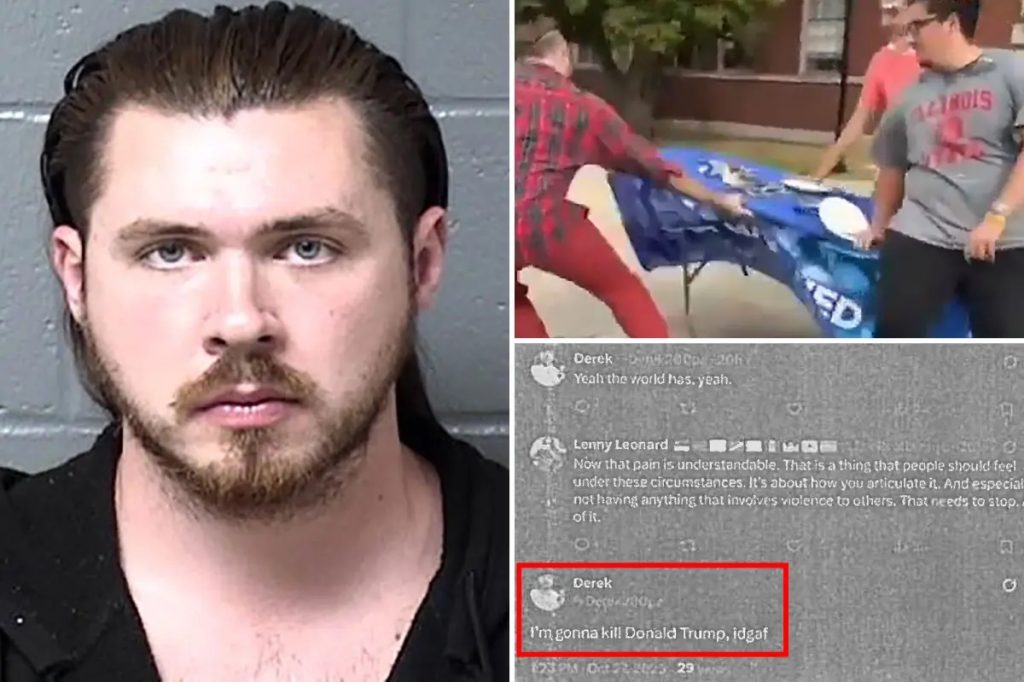 Teaching Assistant Fired for Flipping out at Turning Point USA event, Arrested for Allegedly Threatening to Kill Trump