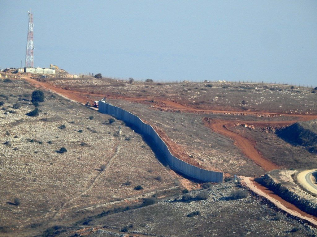 BREAKING: Israel has Begun Constructing a Massive Wall Structure in Southern Lebanon, in the Aitaroun Direction