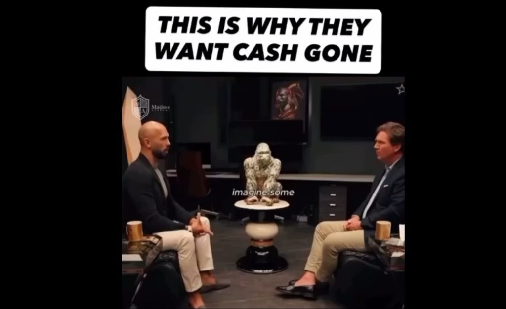 Cash Moves Between People. Digital Money Moves Through Control