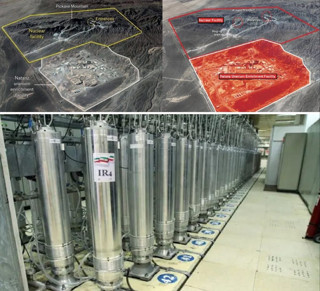 It is Reported that Iran has Built a New Uranium Enrichment Facility Codenamed “Kirk Mountain” Near Natanz and has Refused to Allow International Inspections at this Site