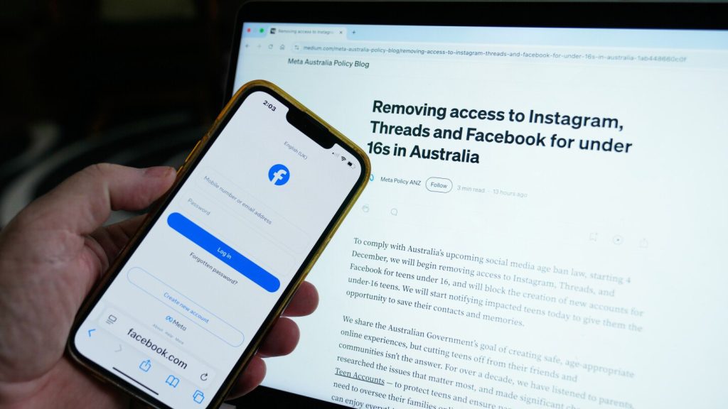 Meta Alerts Young Australians to Download Their Data Before a Social Media Ban