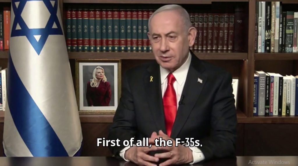 Netanyahu Hints Saudi Arabia Getting Less Advanced F-35s than Israel