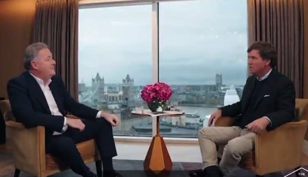 Tucker Carlson – What is the British Economy Here? What’s it Based on?
