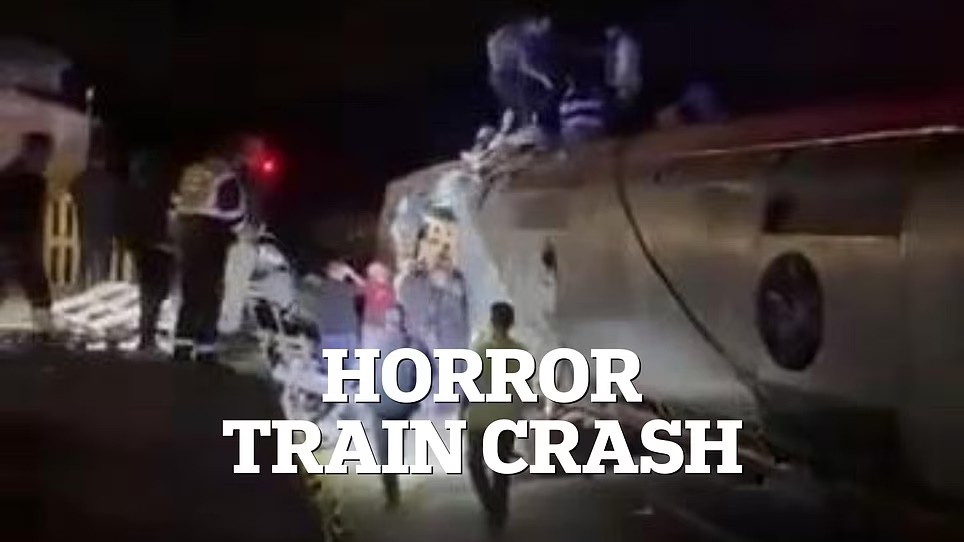Desperate Rescue Bid Continues Through the Night after Spanish Rail Disaster Killed at Least 21: Emergency Workers Battle to Free Trapped Victims after one Train Derailed and a Second Ploughed into the Wreckage