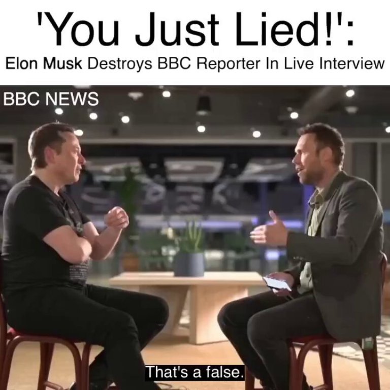 Elon Musk Destroys BBC Reporter in Live Interview