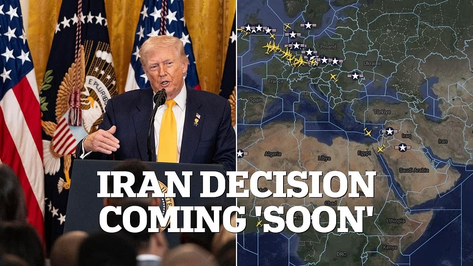 Trump ‘Identifies Timeline For Strike On Iran’ As World’s Largest Aircraft Carrier Heads To The Middle East
