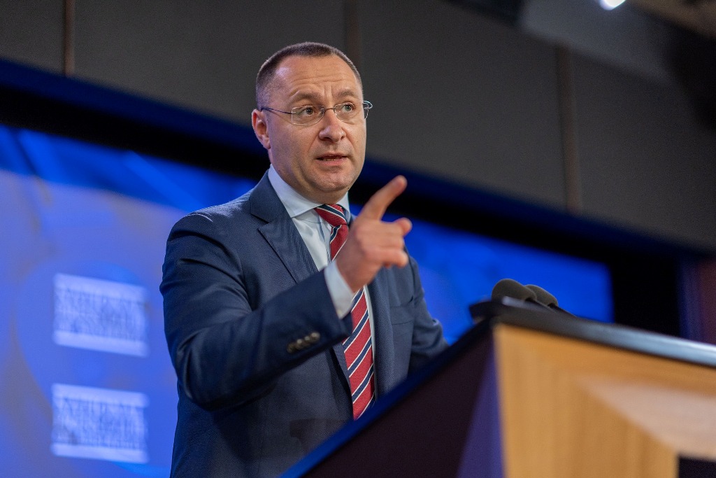 Ukraine’s Ambassador Vasyl Myroshnychenko Referred to Himself as “We Australians” While Speaking at the National Press Club in Canberra