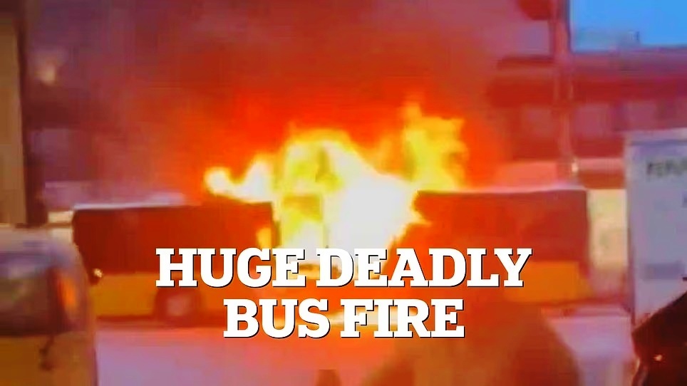 At Least Six Dead ‘As Man Douses Himself In Petrol And Sets Himself Alight On Bus In Switzerland’: More Victims Are Hurt – Police ‘Won’t Comment’ On Whether It Is Terror, Local Reports Say