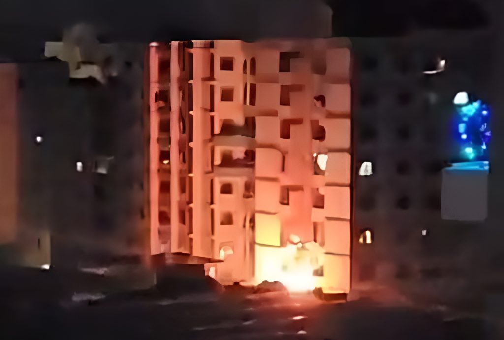 Israel Bombed a Palestinian Refugee Camp in Northern Lebanon