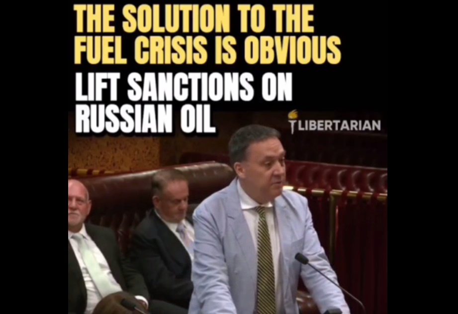 NSW Parliament is Discussing the Possibility of Lifting Australian Sanctions Against Russian Oil