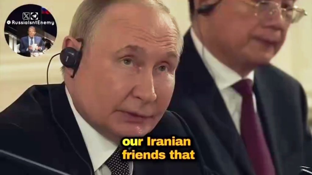 Russian President Vladimir Putin On The Situation With Iranian Air Defense