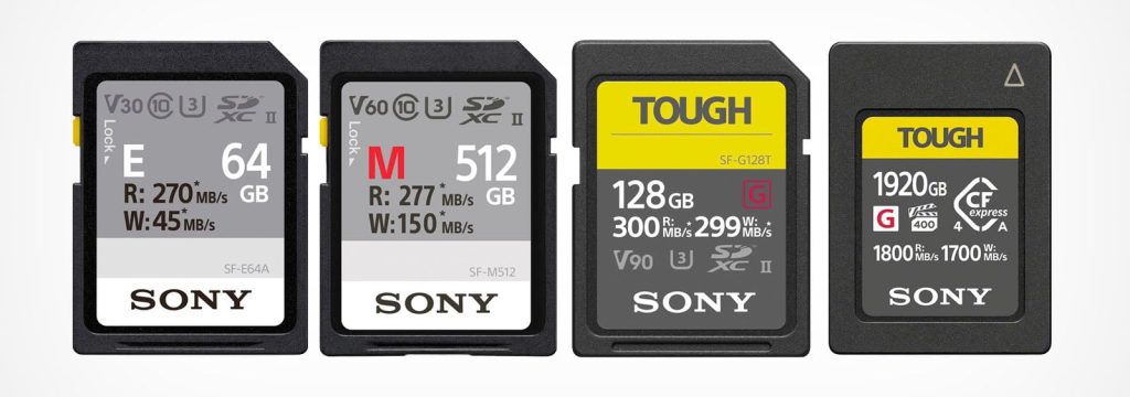 Sony Shuts Down Nearly Its Entire Memory Card Business Due to SSD Shortage