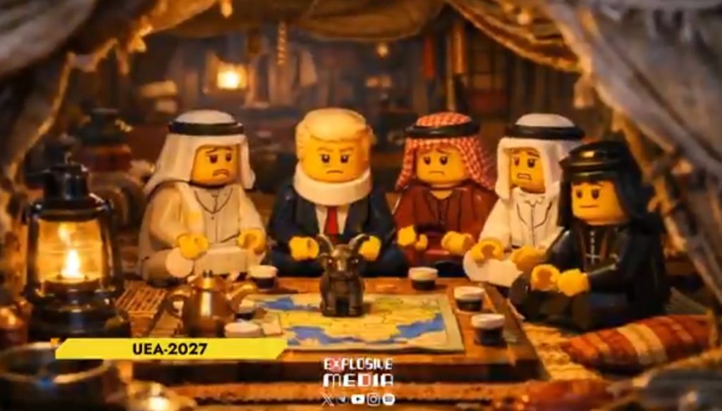 NEW Lego Style Video from Iran. Titled: Trump Surrendered. IRAN WON. TACO will always Remain TACO