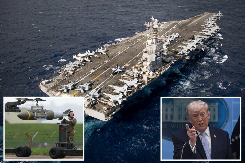 Trump Tells The Post He’s Preparing Military If Iran Fails To Comply In Talks: ‘We’re Loading Up The Ships’