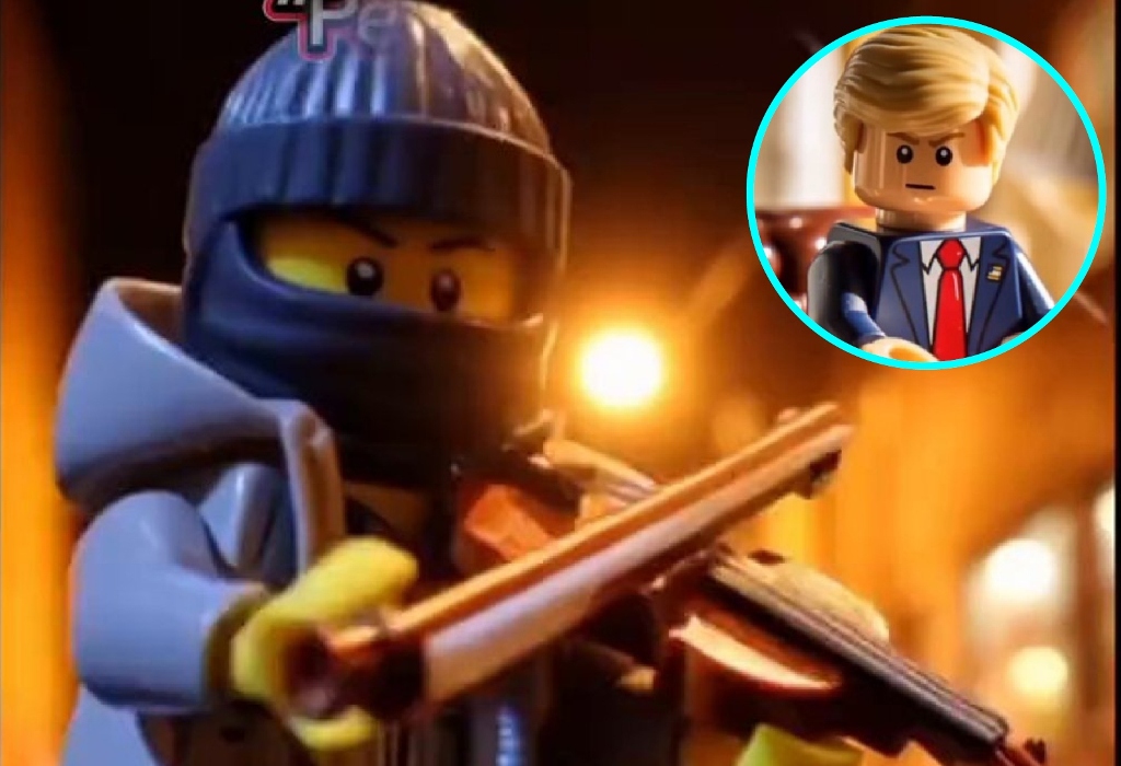 UK Lego-Style Soundtrack: All We Can Do Is Blame Trump