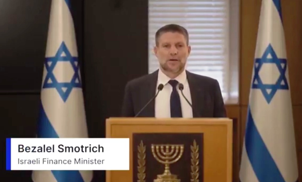 Psychopathic Israeli Finance Minister Bezalel Smotrich Threatens Everyone with War