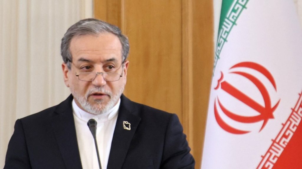 Iranian Foreign Minister Seyed Abbas Araghchi: Events in Hormuz Make Clear that There’s No Military Solution to a Political Crisis