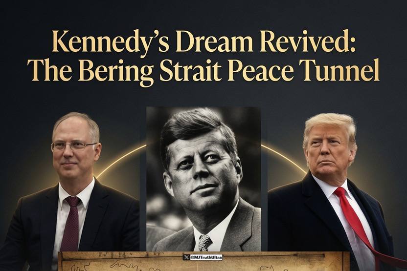 BREAKING NEWS – Russia and the USA will sign an agreement on a tunnel across the Bering Strait tomorrow – Dmitriev