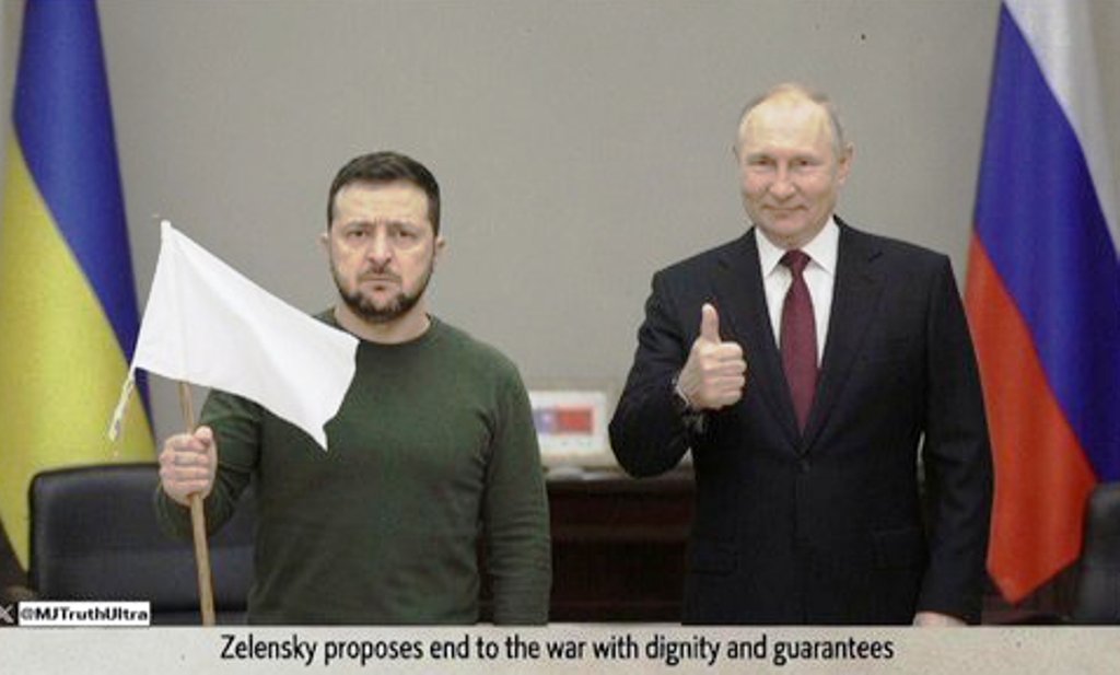 BREAKING: Zelensky Waves the White Flag: Offers a Full Ceasefire, Direct Talks with Putin, Prisoner Swap, and Neutral-Venue Summit to End the War