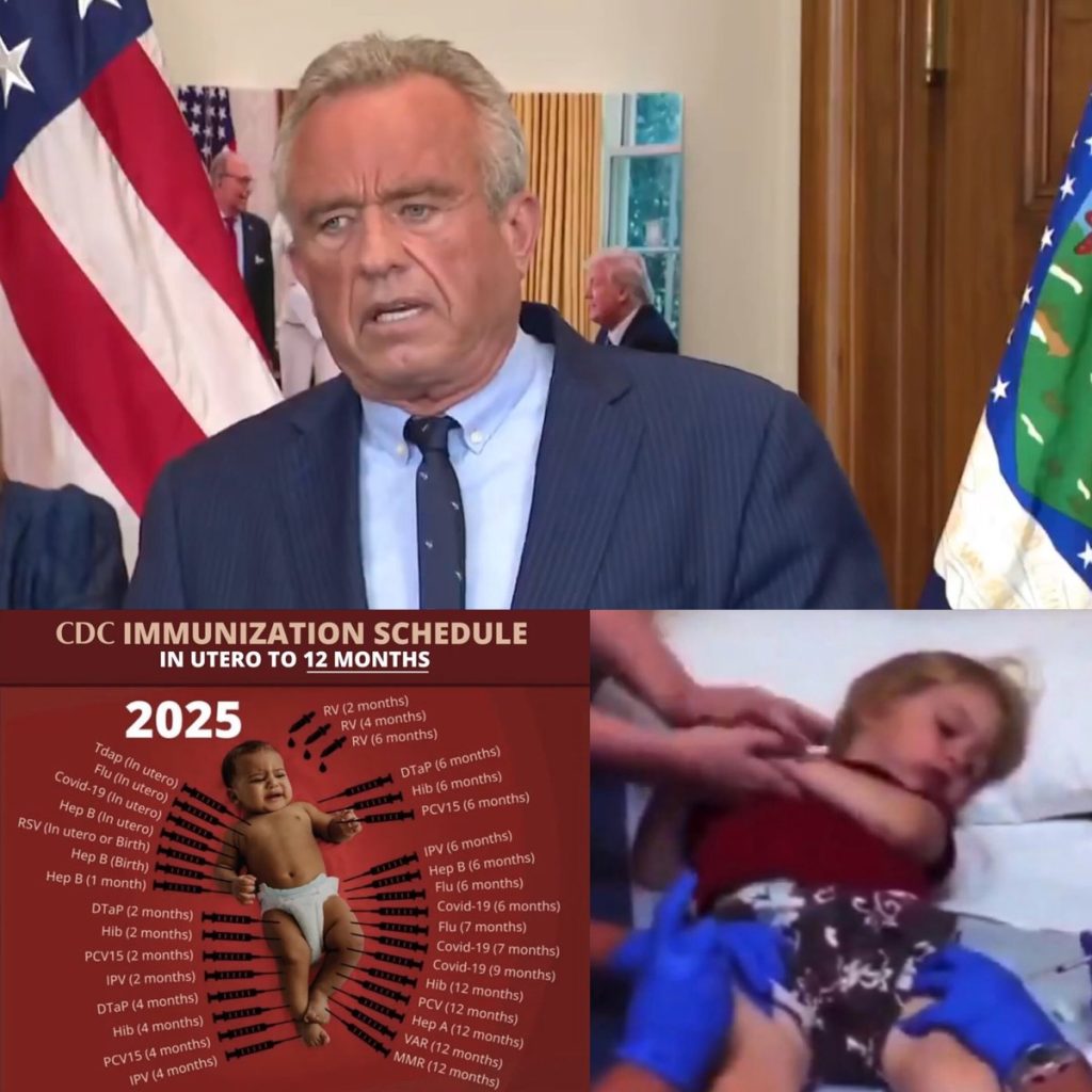 RFK JR: Today, A Compliant Child must take Between 69 and 92 Vaccines to Stay in School… and NOT ONE of them has been Safety Tested in a Pre-licensing Placebo-controlled Trial