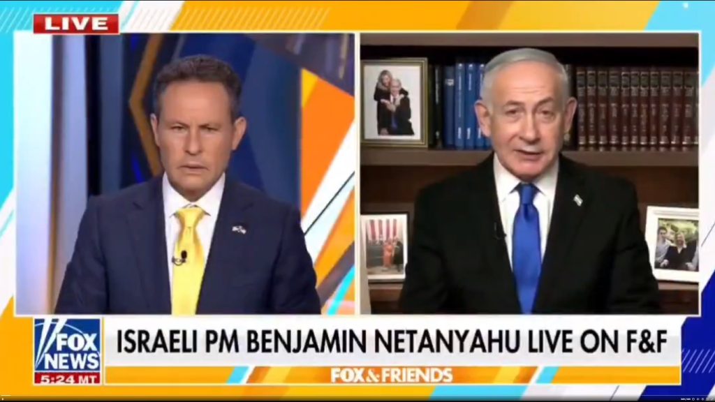 Benjamin Netanyahu is Now Making the Case on Fox News for a Future War with Turkey