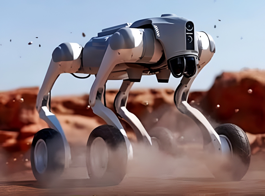 Chinese Company Unitree Reveal Their “All Terrain” Wheeled Robot