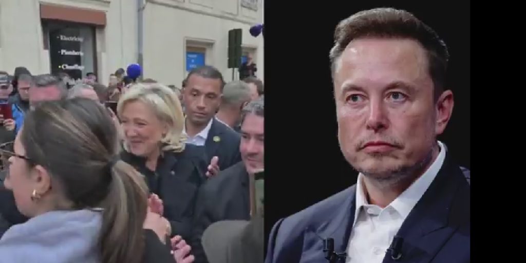 Elon Musk is Calling on France to Elect Right-wing MARINE LE PEN after she was given the Greenlight by a court to run for President