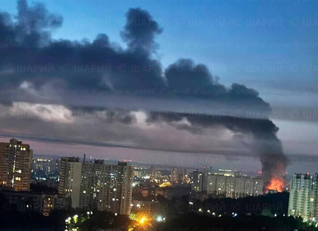 Russia Launched One of the Largest Combined Missile and Drone Attacks on Ukraine in Weeks Overnight, Targeting Kyiv and Multiple Regions Simultaneously
