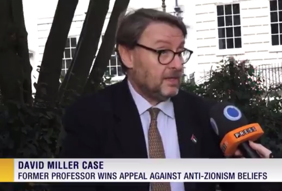 British Academic Wins Legal Battle As UK Court Protects Anti-Zionist Beliefs