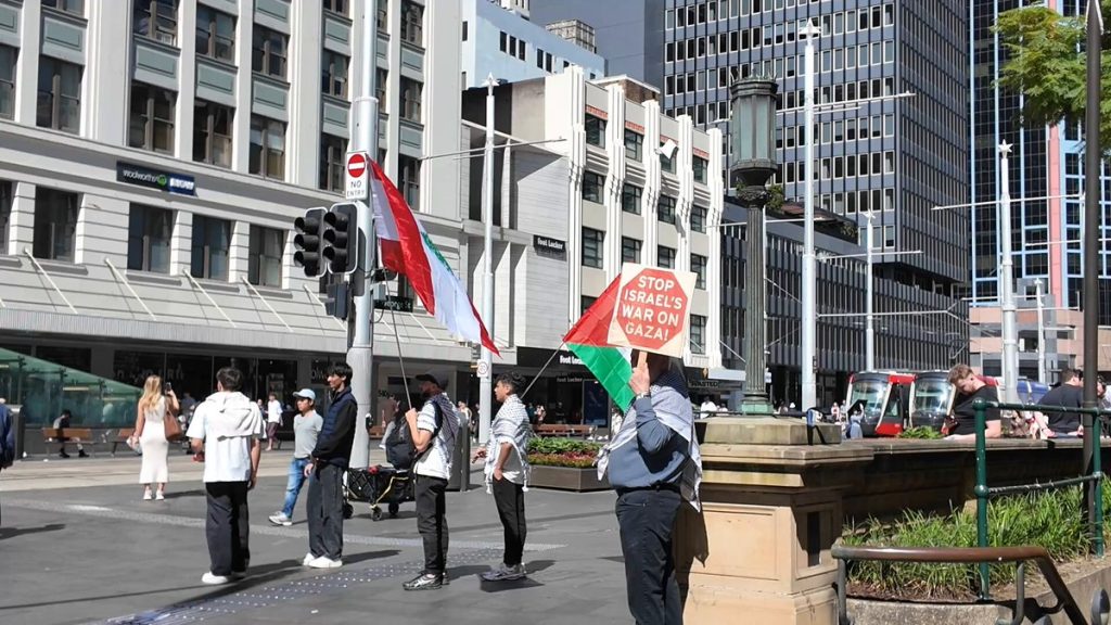 As Long as they aren’t Waving an Israeli Flag I don’t See the Issue
